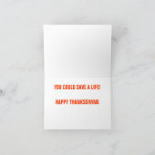 デザートを最初に食べることによってトルコの生命を救って下さい! シーズンカード (内部)