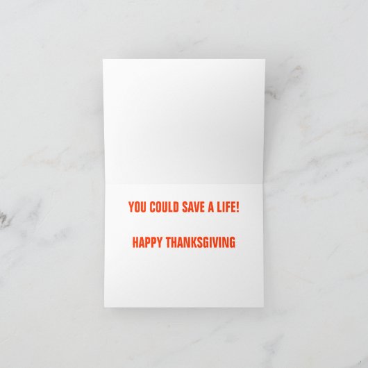 デザートを最初に食べることによってトルコの生命を救って下さい! シーズンカード (内部)