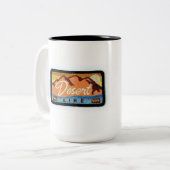 デザートアイアパッチ ツートーンマグカップ (正面左)