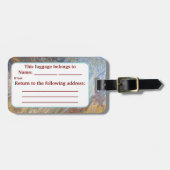 デザートアクリルインスパイア注 ラゲッジタグ (正面横)