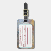 デザートアクリルインスパイア注 ラゲッジタグ (正面縦)