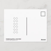 デザートアムステルグラム ポストカード (裏面)