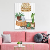 デザートウェバーI キャンバスプリント (インサイチュ (リビング))