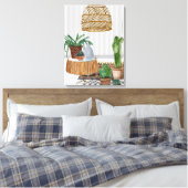 デザートウェバーI キャンバスプリント (インサイチュ (寝室))