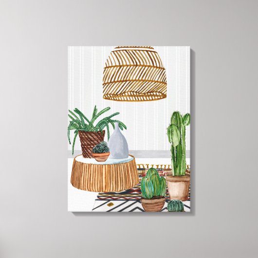 デザートウェバーI キャンバスプリント (正面)