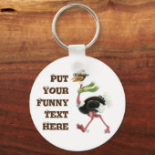 デザートオストリッチランナー キーホルダー (正面)