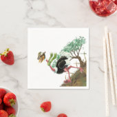 デザートオストリッチランナー スタンダードカクテルナプキン (インサイチュ)