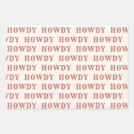 デザートカウガール ラストロデオ包装紙シート ラッピングペーパーシート