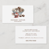 デザートカテラーシェフスイーツメーカー 名刺 (正面/裏面)