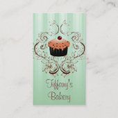 デザートカフェケータリングヴィンテージカップケーキベーカリー 名刺 (正面)