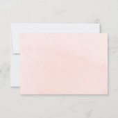 デザートカボスウェディングRSVPカード 出欠カード (裏面)