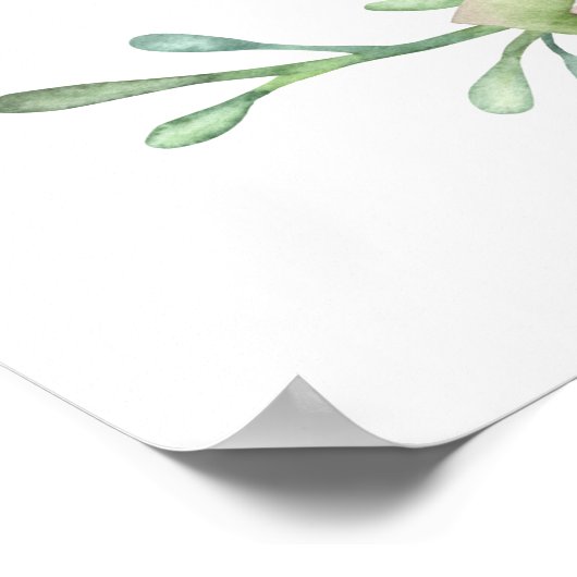 デザートカボスサクラントブライダルシャワーへようこそ ポスター (角)