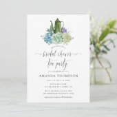 デザートカボスサクラントブライダルシャワーティーパーティー 招待状 (スタンド正面)