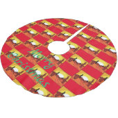 デザートカボスサンセットサンダー_コーブ ブラッシュドポリエステルツリースカート (アングル)