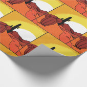 デザートカボスサンセットサンダー_コーブ ラッピングペーパー (角)