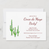 デザートカボスシンコデマヨフィエスタパーティー 招待状 (正面)