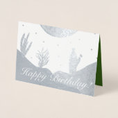 デザートカボスドゥーヌアンドドードルズ誕生日 箔カード (正面)