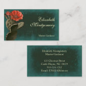 デザートカボスフラワープロフェッショナル名刺 名刺 (正面/裏面)