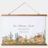 デザートカボス結婚オルタナティブ 吊り下げ型タペストリー (正面)