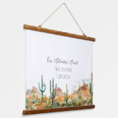 デザートカボス結婚オルタナティブ 吊り下げ型タペストリー (傾斜あり)