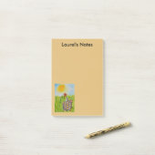 デザートカメのメモ帳 ポストイット (デスク上)