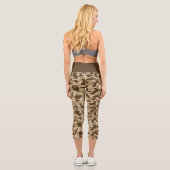 デザートカモフラージカプリレギンス カプリレギンス (裏面)