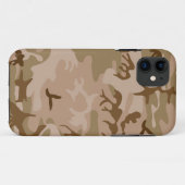デザートカモフラージュ - ブラウンカモフラージュ Case-Mate iPhoneケース (裏面(横))