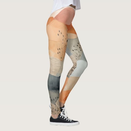 デザートキャニオン水彩画 レギンス (右)