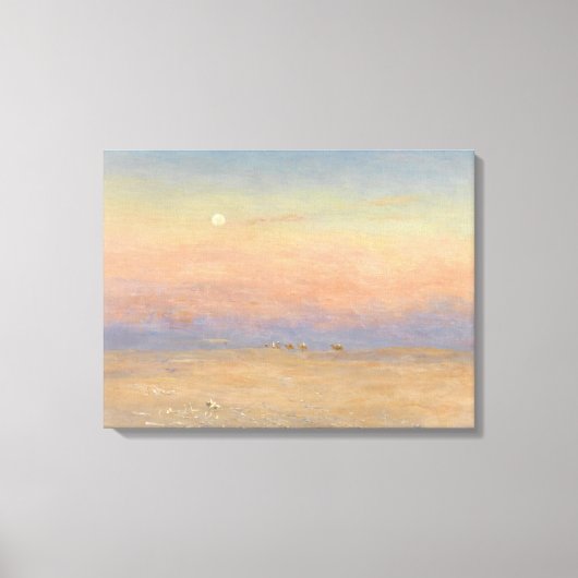 デザートキャラバン キャンバスプリント (正面)