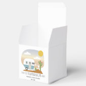 デザートキャンパークロースラインブルーベビーシャワー フェイバーボックス (オープン)