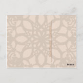 デザートキングスアラビア馬はがき ポストカード (裏面)