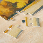 デザートコットンウッズ，アリゾナby Maynard Dixon ジグソーパズル (側面)