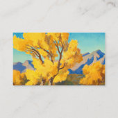 デザートコットンウッズ，アリゾナby Maynard Dixon 名刺 (正面)