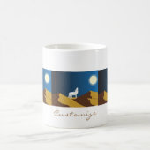 デザートコヨーテハウリングフルムーンサンダー_コーブ コーヒーマグカップ (中央)