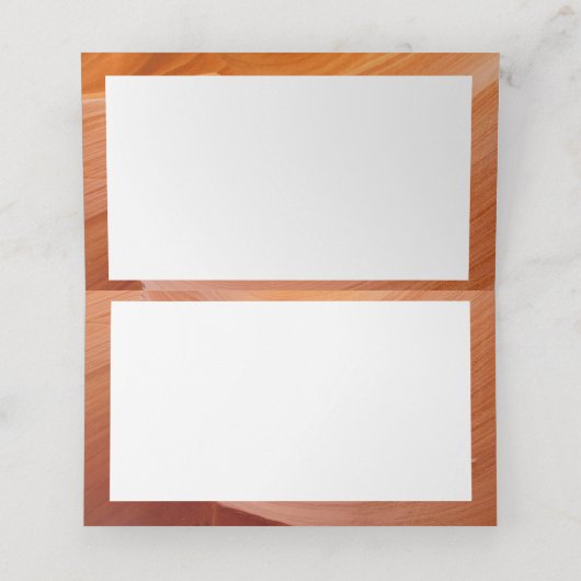 デザートコレクシエレガントョン用座席表 プレイスカード (内部開封)