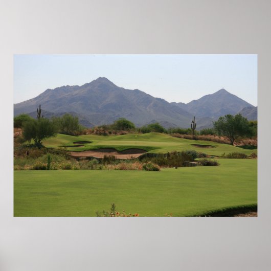 デザートゴルフ ポスター (正面)