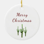 デザートサウスウェストフェスティバルサグアーロサボス セラミックオーナメント (裏面)