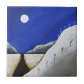 デザートサウスウエストアリゾナフォークアート タイル (正面)