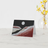 デザートサウスウエストサボスサボスフォークアートクリスマス カード (黄色い花)