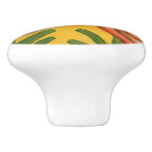 デザートサウスウエストフォークアートアリゾナ セラミックノブ (側面)