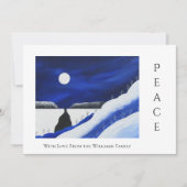 デザートサウスウエストフォークアートクリスマスピース シーズンカード (正面)