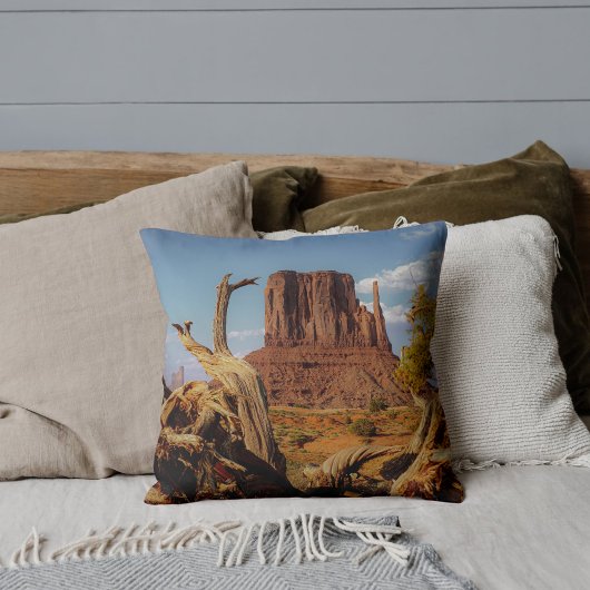 デザートサウスウエストモニュメントバレー装飾用クッション クッション