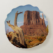 デザートサウスウエストモニュメントバレー ラウンドクッション (裏面)
