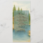 デザートサウ素朴ザンストテラコッタ結婚の夕食 プログラム (正面)