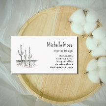 デザートサグアーロカボスミニマリスト白黒