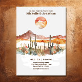 デザートサボスウエスタンボホ結婚すべて 招待状