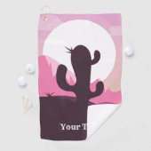 デザートサボスカスタム文字ゴルフタオル ゴルフタオル (インサイチュ)