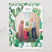 デザートサボスクリスマスホリデーカード シーズンカード (正面/裏面)