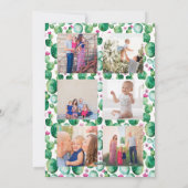 デザートサボスクリスマスホリデーカード シーズンカード (裏面)