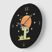 デザートサボスサンサンサンサンサンサンサンサンサンサンコーブ ラージ壁時計 (傾斜)